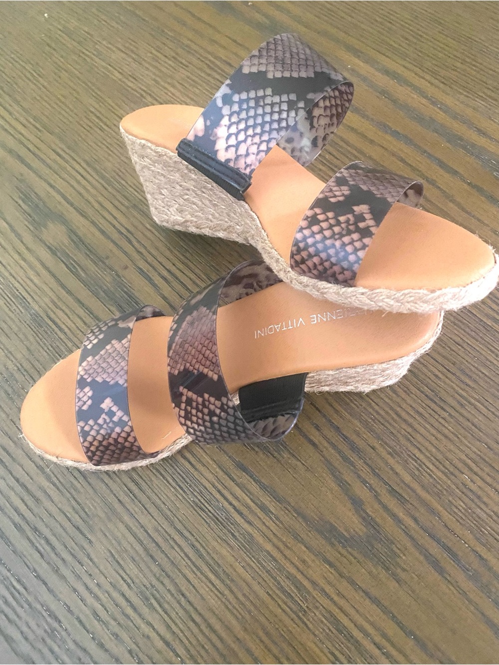 Adrienne Vittadini Bandit Espadrille Wedge
Sandal.